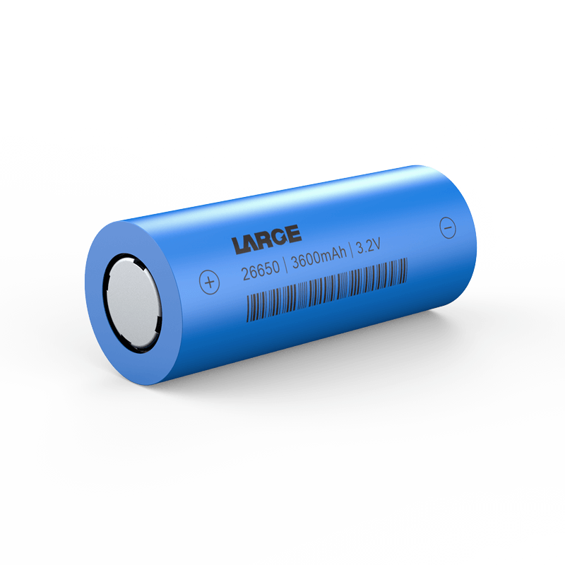 3.2V 3600mAh 26650 磷酸鐵鋰電池