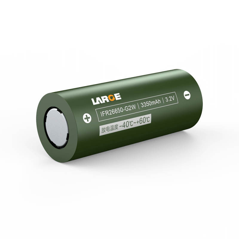-40℃低溫放電，IFR26650 3.2V 3350mAh低溫磷酸鐵鋰電池